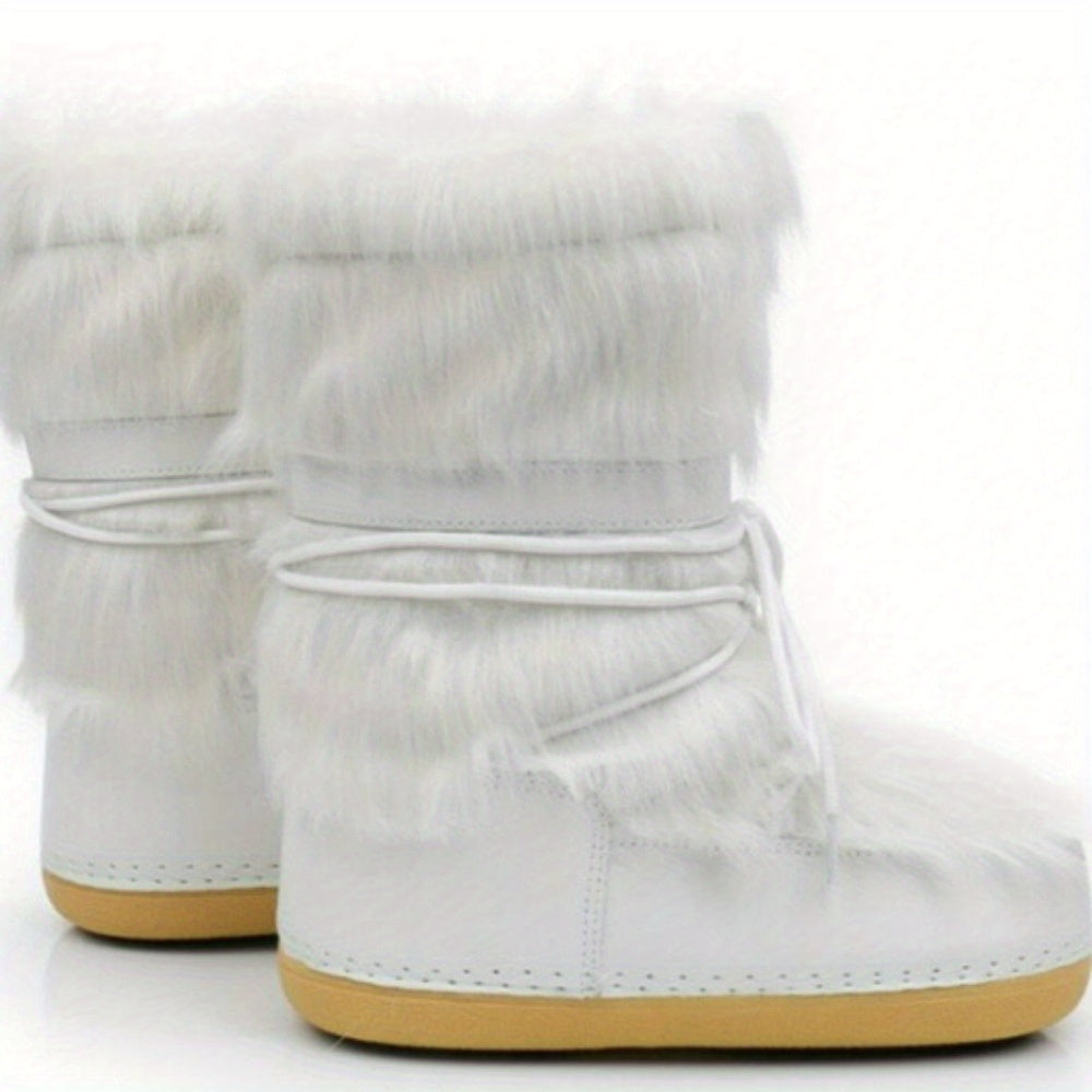Fluffy Boxy Boots
