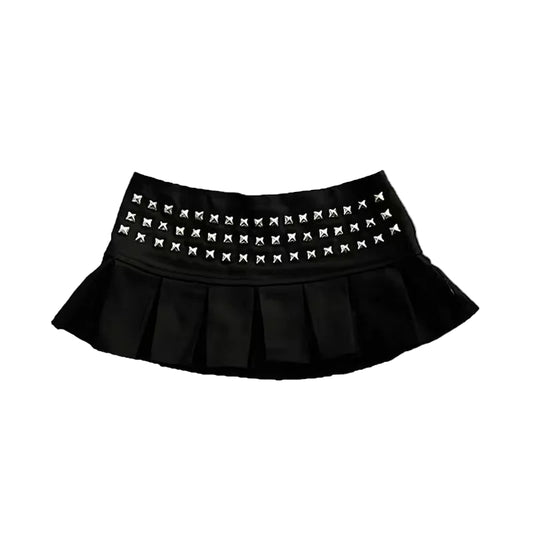 Women's Studded Mini Skirt