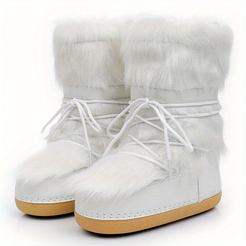 Fluffy Boxy Boots